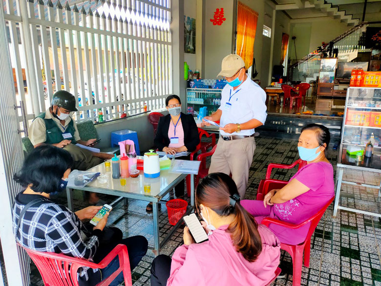 Các địa phương trong toàn tỉnh tiến hành tổng điều tra kinh tế tại hộ gia đình
